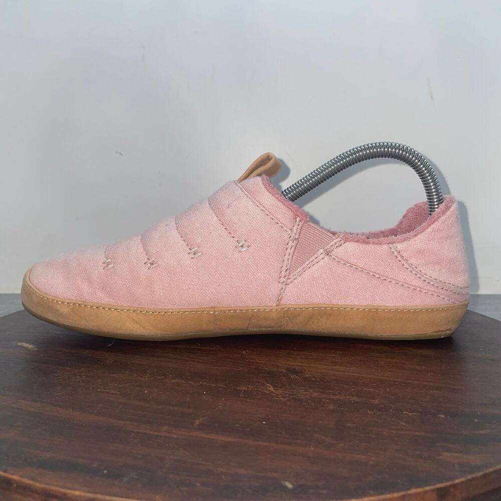 OLUKAI LANIA Quilted Slippers Rose Sea Salt Golden Sand Shoes Women's Size 9 - Picture 2 of 9